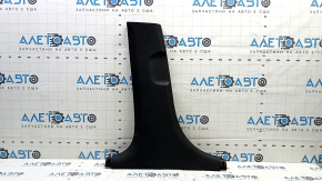 Kia Niro 17-22 HEV, PHEV lower left center pillar trim, black, worn