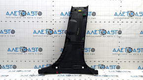 Kia Niro 17-22 HEV, PHEV lower left center pillar trim, black, worn