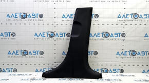 Kia Niro 17-22 HEV, PHEV lower right center pillar trim, black, worn