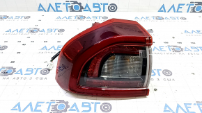 Left outer fender light for Kia Niro 17-22 LED+halogen, scratches, missing seal