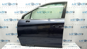Subaru Outback 15-19 front left door assembly, graphite K6U, dents, bumps