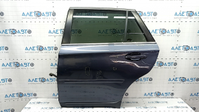 Subaru Outback 15-19 rear left door assembly, tinted, graphite K6U, dents, dings, corrosion