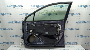 Subaru Outback 15-19 front right door assembly, graphite K6U, bumps, dent
