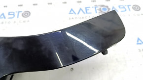 Left headlight cover for Kia Niro 17-22, large, glossy black, worn