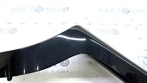 Right headlight cover for Kia Niro 17-22, large, glossy black, worn