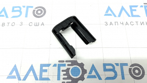 Black rear left driver's seat runner plug for Mazda 3 19-24