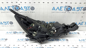 Left front headlight for Subaru Outback 2015-2017, pre-restoration, halogen, dark, polished