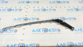Front bumper molding right Hyundai Sonata 18-19