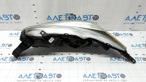 Right front headlight for a Subaru Outback 2015-2017, halogen, dark, polishable