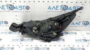 Right front headlight for a Subaru Outback 2015-2017, halogen, dark, polishable