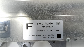 Subaru Outback 17 front camera on the windshield