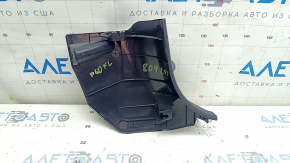 Toyota Prius 50 16-22 black, worn front pillar trim, lower left