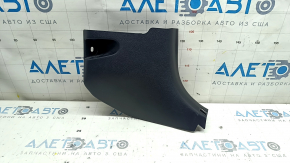 Toyota Prius 50 16-22 black, worn front pillar trim, lower right