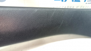 Rear right door sill trim for Toyota Prius 50 16-22, black, scuffed