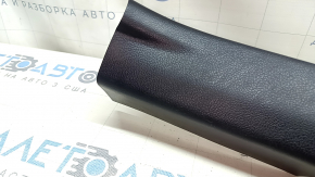 Rear right door sill trim for Toyota Prius 50 16-22, black, scuffed