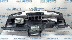 Subaru Outback 15-17 black dashboard with airbag