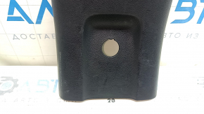 Rear center console trim for Toyota Prius 50 16-18, black, worn, scratches
