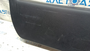 Lower tailgate trim for Toyota Prius 50 16-22, black, worn, scratches