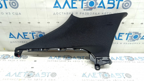 Upper left rear pillar trim for Toyota Prius 50 16-20, black, worn