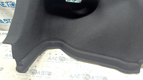 Left arch trim for Toyota Prius 50 16-19 FWD without spare tire, black, scratches, needs cleaning