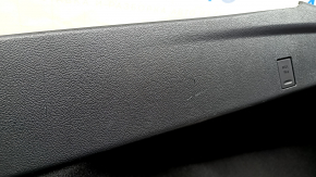 Right arch trim for Toyota Prius 50 16-19 FWD without spare tire, black, scratches, needs cleaning