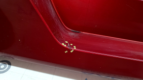 Left threshold Toyota Prius 50 16-22 red, scratches, broken mount, broken mount
