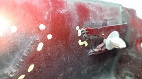 Left threshold Toyota Prius 50 16-22 red, scratches, broken mount, broken mount