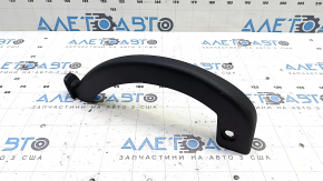 The right trunk lid hinge cover for a Toyota Camry V55 15-17 USA is worn out.