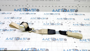Rear center seat belt for Toyota Camry V55 15-17 USA, beige, type 1