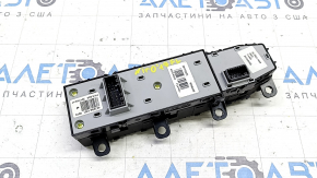 Front left window lift control Kia Niro 17-22 HEV, PHEV 1 auto, black, without auto-folding, worn