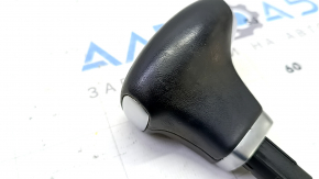 Kia Niro 17-22 HEV, PHEV gear knob, black leather, worn