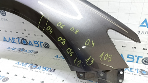 Front right fender Toyota Camry v55 15-17 usa graphite 1H1, made, dented