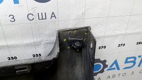 Left threshold Toyota Camry v55 15-17 usa graphite, with absorber, scratch, crack in the mount