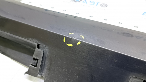 Right threshold Toyota Camry v55 15-17 USA graphite, with absorber, scratches, crack in the mount
