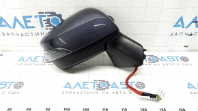 Right side mirror assembly for Subaru Outback 15-17, 13 pins, BSM, turn signal, heated, graphite