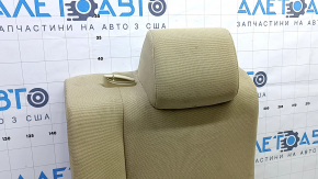 Rear seat, 2nd row, upper left side, Toyota Camry v55 15-17 USA, beige cloth, for cleaning