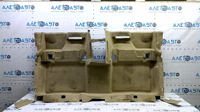 Rear floor covering for Toyota Camry v55 15-17 USA beige, dry cleanable