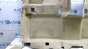 Rear floor covering for Toyota Camry v55 15-17 USA beige, dry cleanable