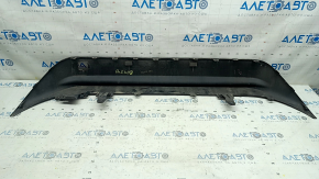 Rear bumper center lip Toyota Prius 50 16-18 structure, scratches, dents, broken fastening