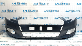 Bare front bumper for Audi A3 8V 17-20 with washers and 4D parking sensors, scratches