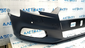 Bare front bumper for Audi A3 8V 17-20 with washers and 4D parking sensors, scratches