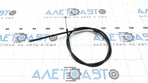 The rear hood release cable of a BMW X5 F15 14-18 has a torn seal.