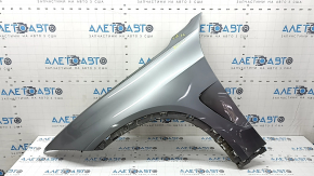 Front left wing BMW X5 F15 14-18 with bracket, graphite A52M, plastic, broken mount