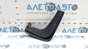 The front left mudguard for a Kia Niro 17-18 HEV (PHEV) is dented, worn, and cracked.