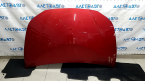 Bare hood Toyota Prius 50 16-22 aluminum, red 3T7, chips, sand