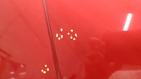Bare hood Toyota Prius 50 16-22 aluminum, red 3T7, chips, sand