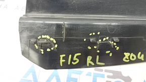 BMW X5 F15 14-18 rear left outer fender light cover broken fasteners