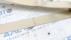 Toyota Camry V55 15-17 USA passenger seat belt, beige, for cleaning