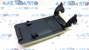 Toyota Camry V55 15-17 USA leather armrest, beige, ready to clean