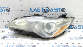 Left front headlight for Toyota Camry v55 15-17 usa LE/XLE halogen, polished
